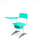 Conjunto com Prancheta Escamoteável R Juvenil (Acqua Marine)