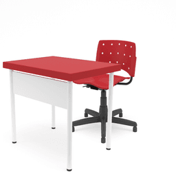 Conjunto Professor com Cadeira Ergoplax - Photo 3