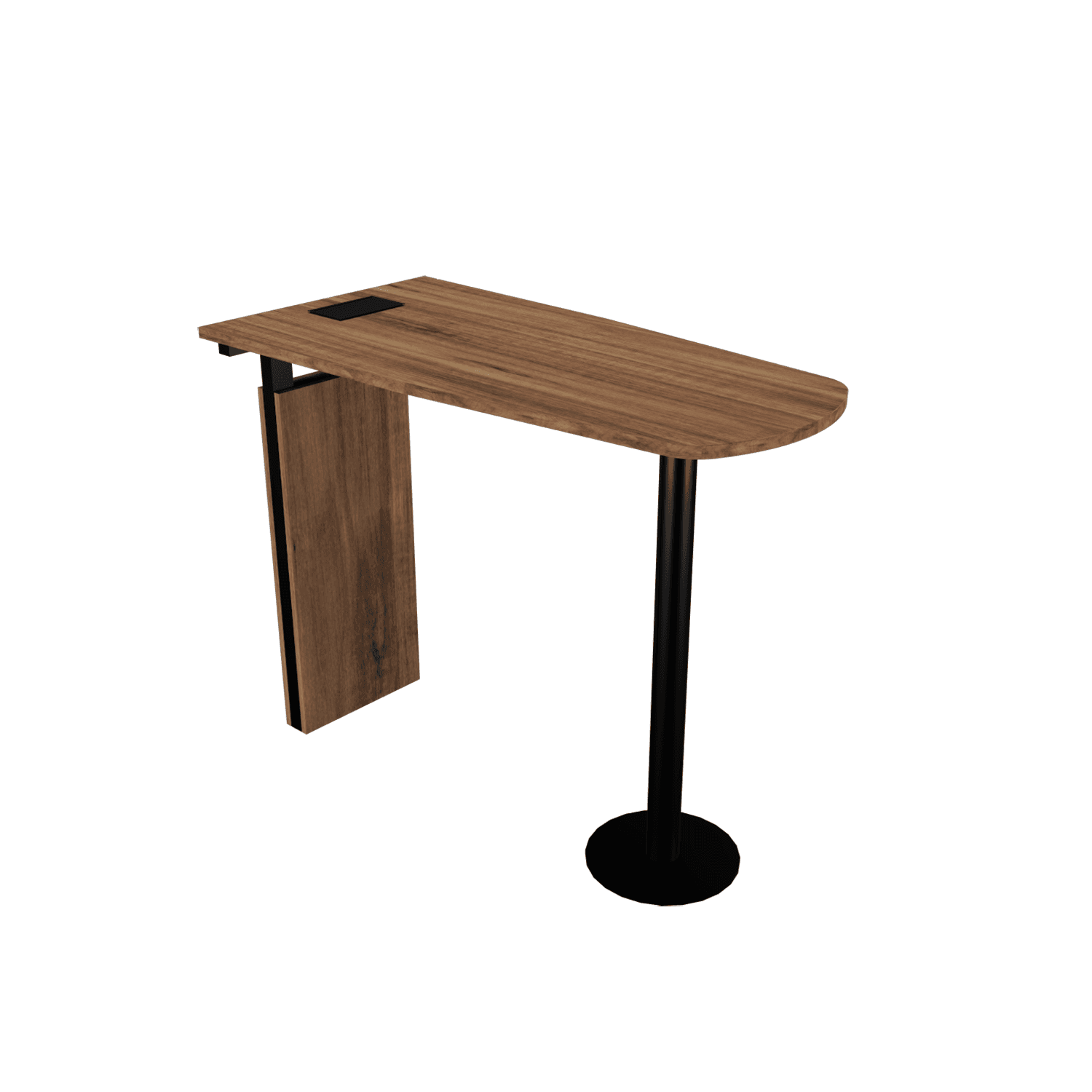 Mesa Alta Colaborativa Formato Orgânico Maé - Photo 2